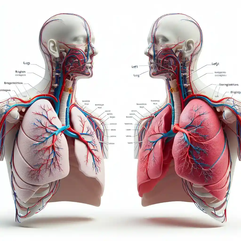 Анатомия сегментов легких  