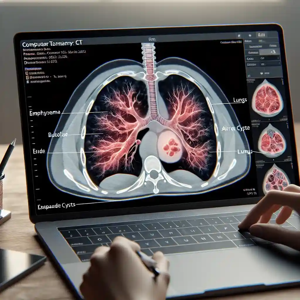 Что показывает КТ при эмфиземе легких