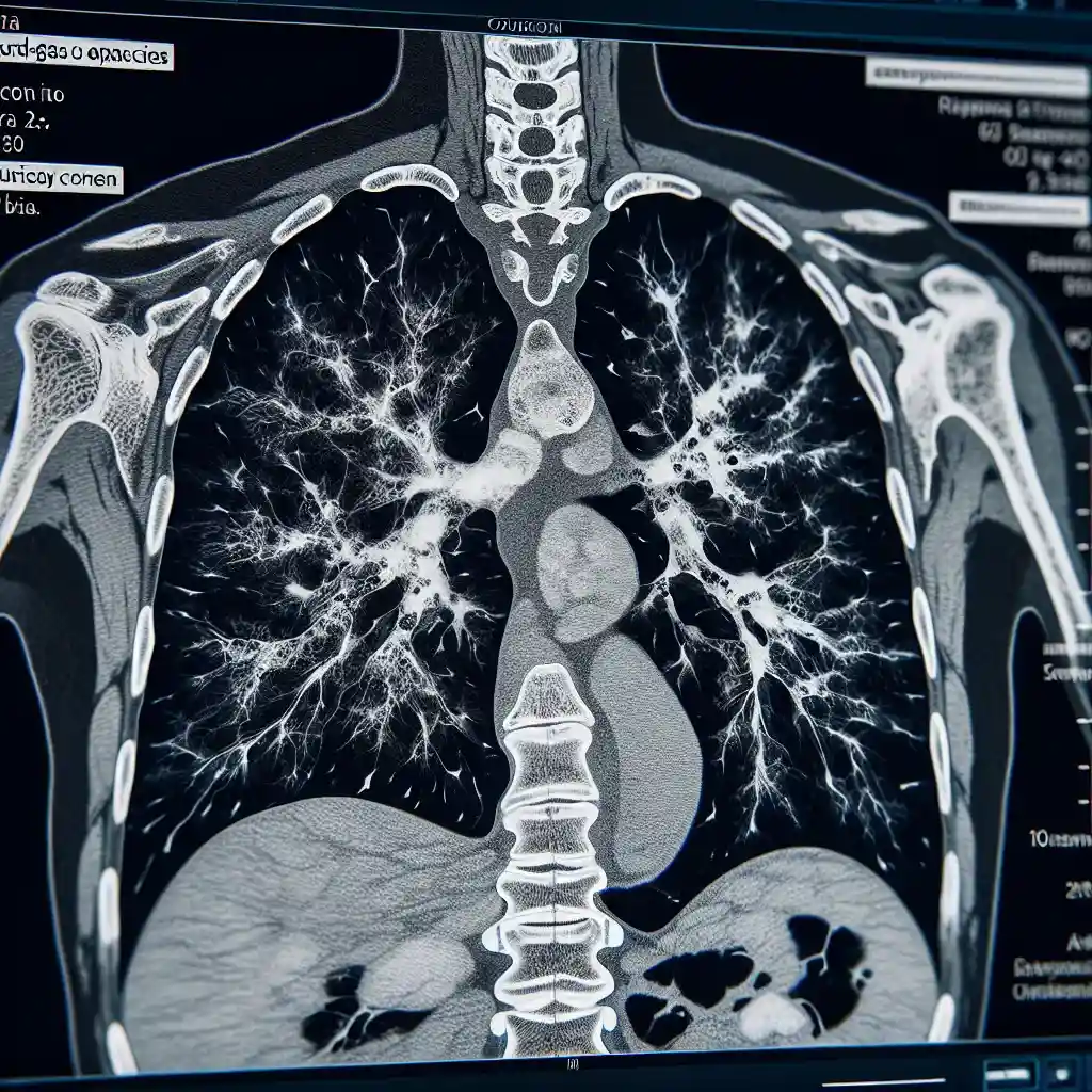 Как выглядит поражение лёгких на КТ