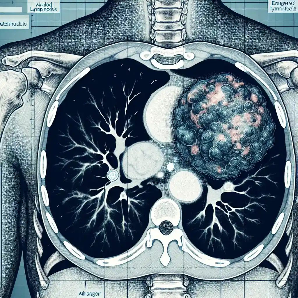 Как выглядит рак легких на КТ