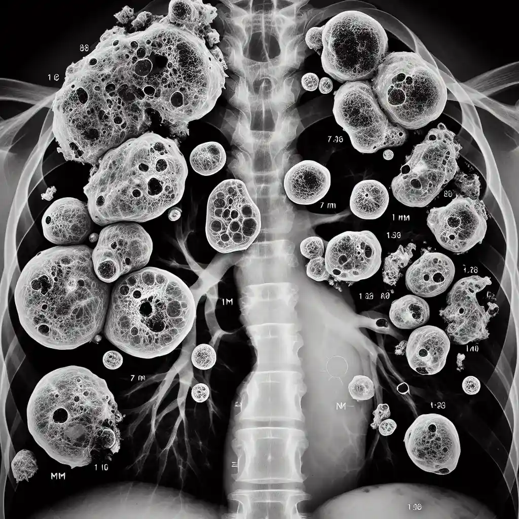 Как выглядят метастазы в легких на КТ